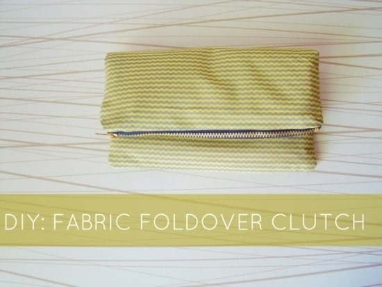 A zipper clutch DIY tutorial: Zip it like it's hot 3 Do It Yourself 1