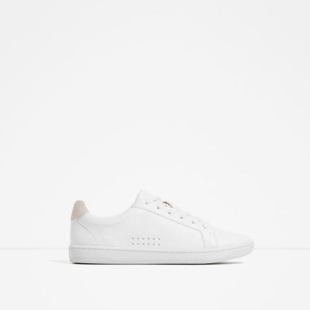 White sneakers