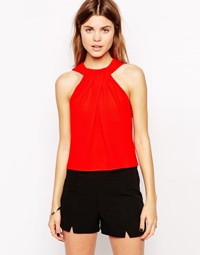 ASOS Twist Neck Top, $26, ASOS.COM