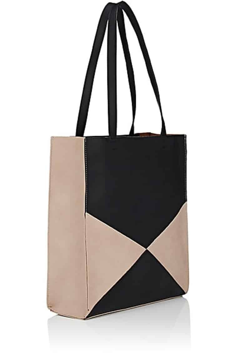 Barneys colorblocked tote