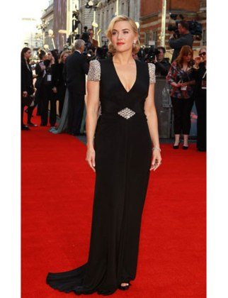 Kate winslet's best red carpet moments 17 black Jenny Packham gown