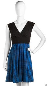 Celebrity style deconstructed: Tina fey 10 Blue and Black Dress
