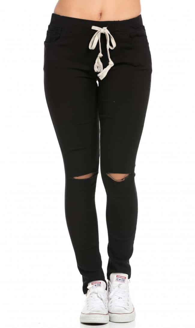 distressed joggers 