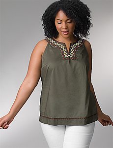 Embroidered tunic
