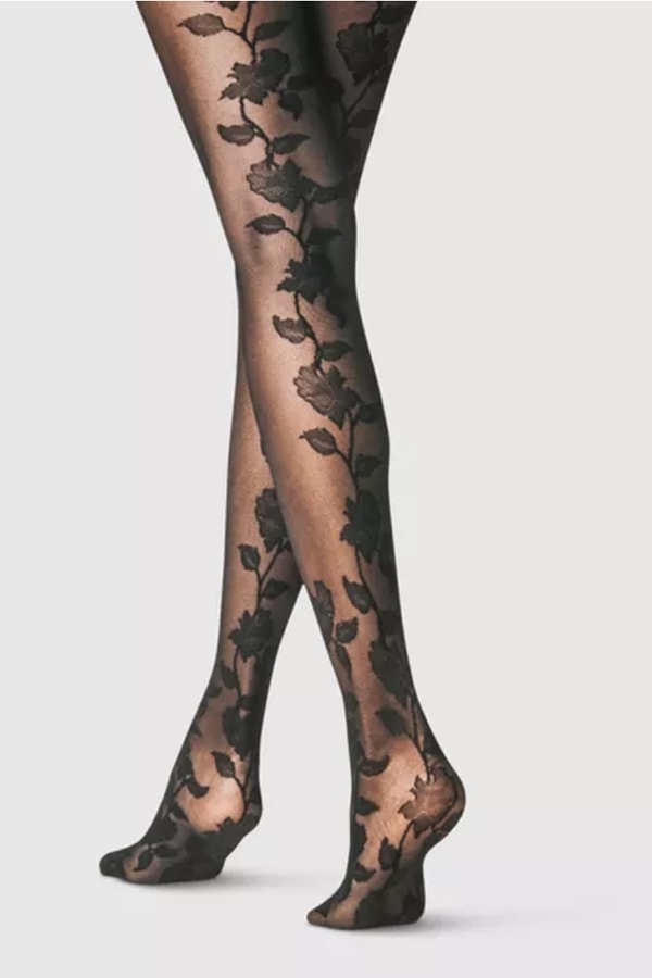 Fashion update on the cheap! Amazing accessories to revamp your style, fast 2 Floral tights