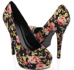 Floral Heels