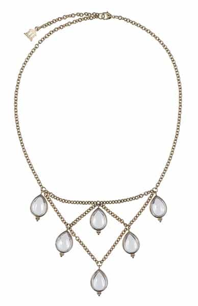 Bib style necklace