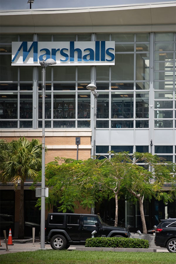 Marshalls storefront