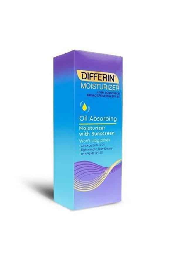 Differin oil absorbing moisturizer with spf 