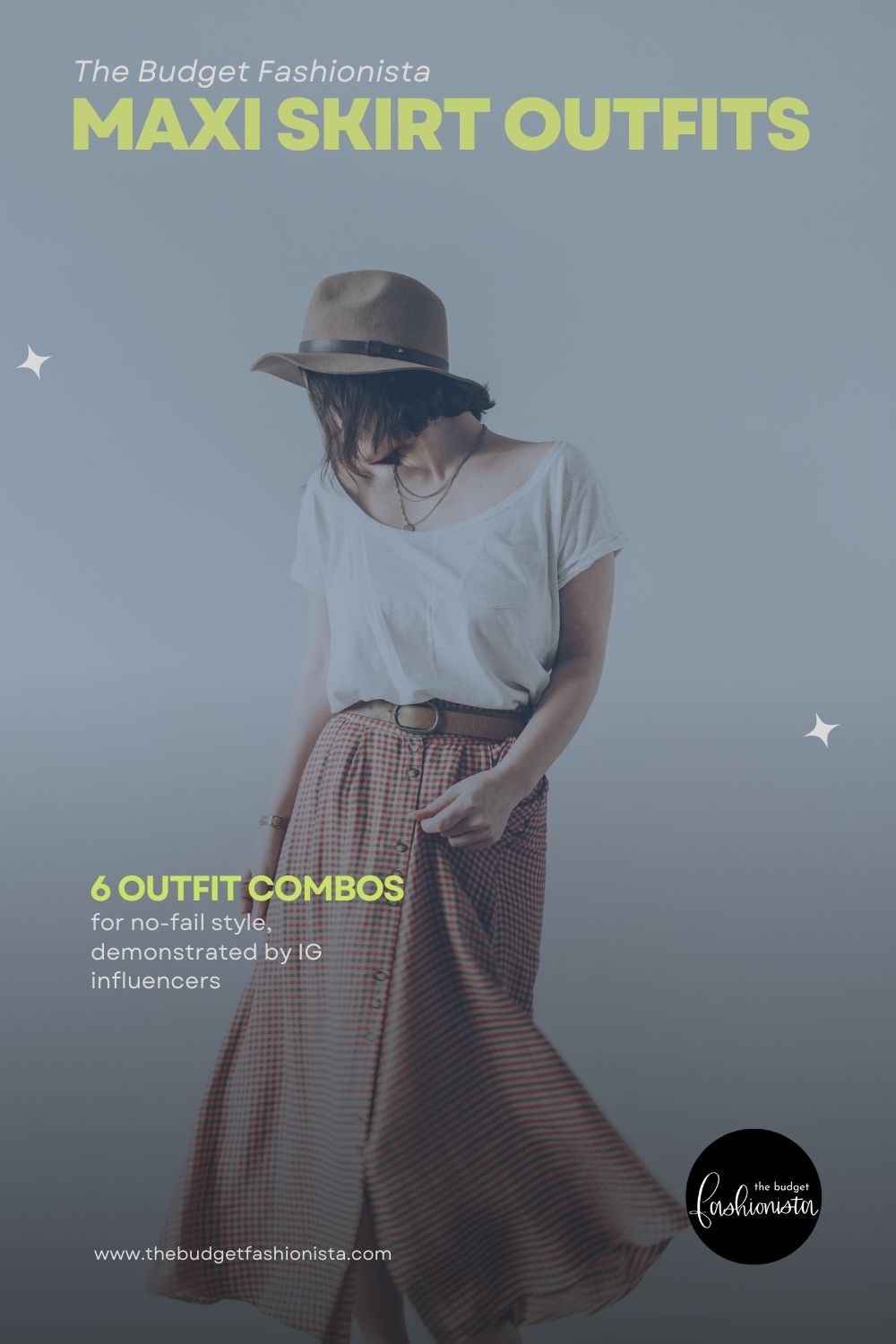 Maxi skirt outfits 