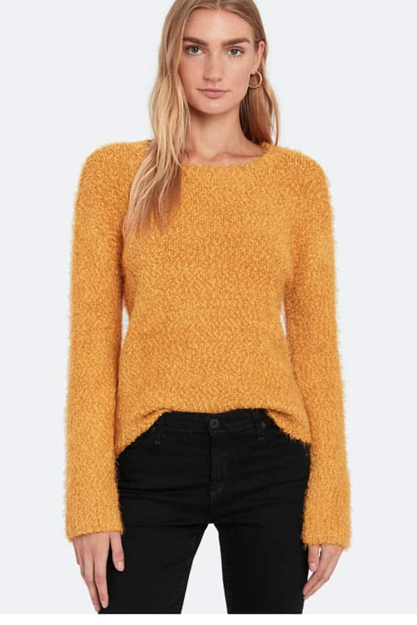 Yellow sweater from BB Dakota 