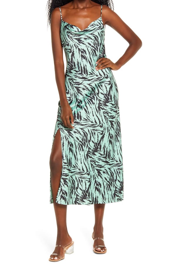 Printed slip dress from Nordstrom Rack