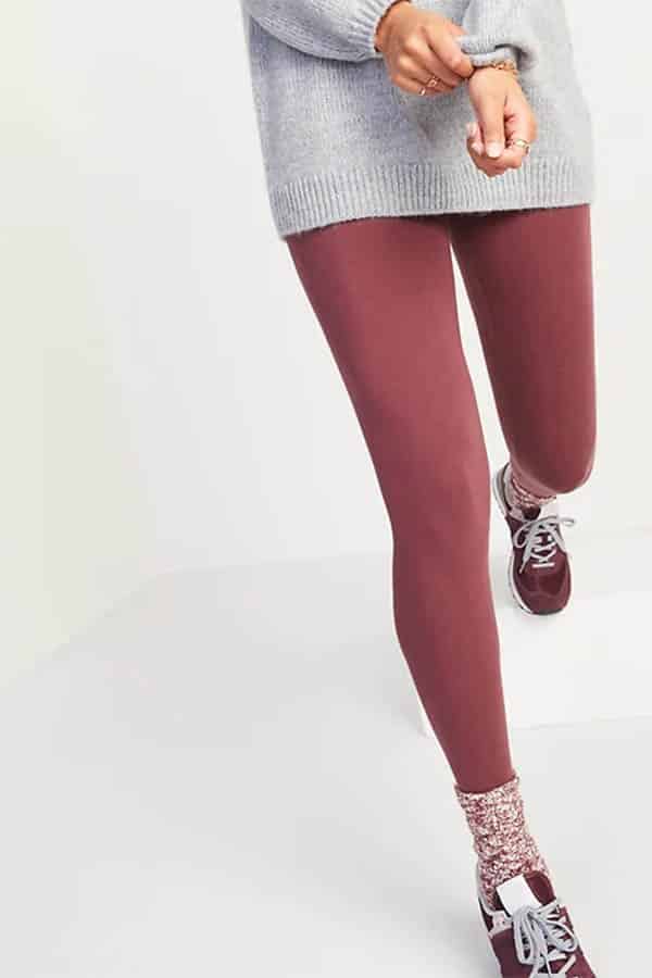 Jersey leggins
