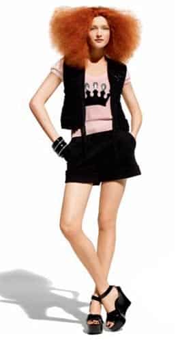 Sonia Rykiel designs for H&M 2010.