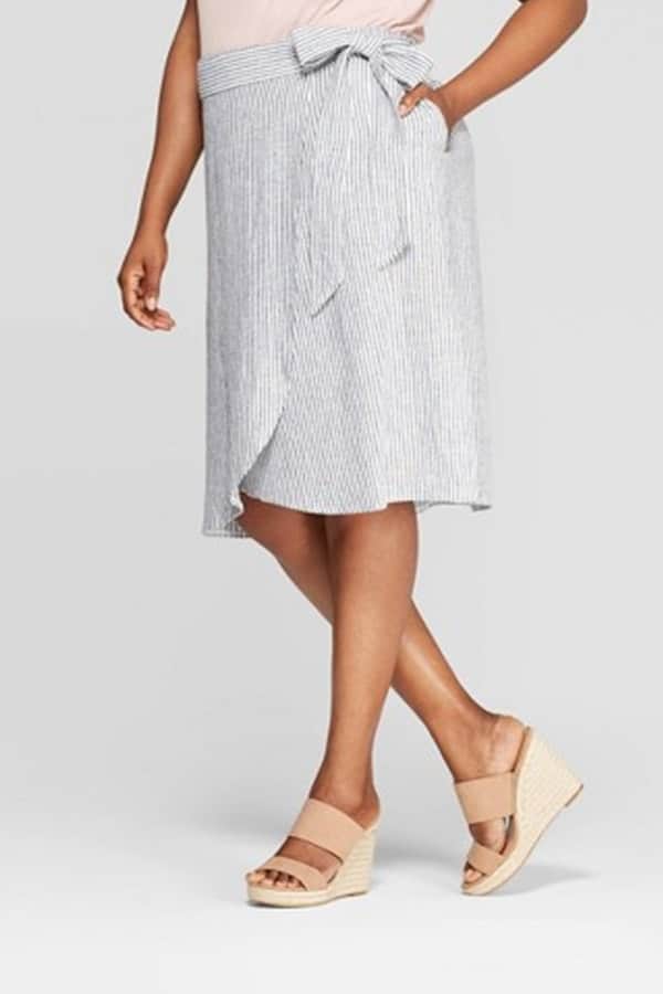 Linen skirt from Target
