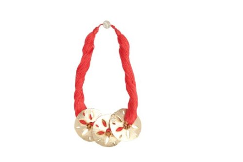 coral necklace