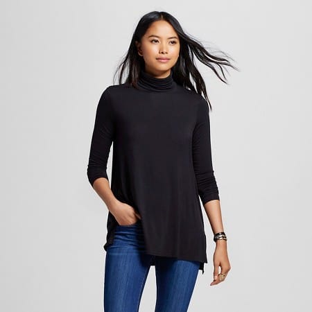 noon by noor look for less -- target turtleneck tee