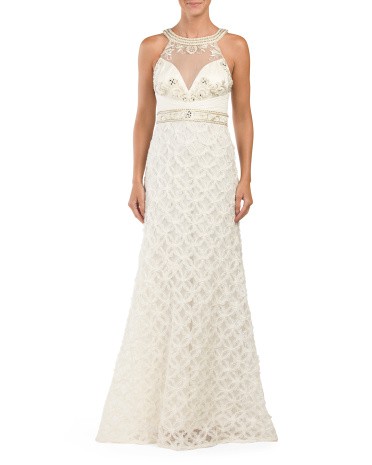lakme fashion week look for less- sue wong bridal gown