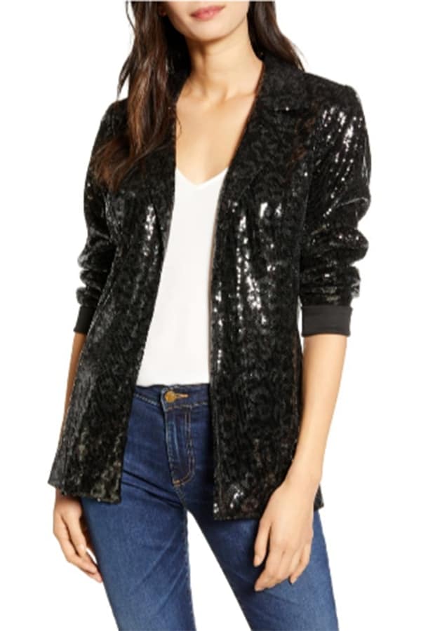 Sequined blazer