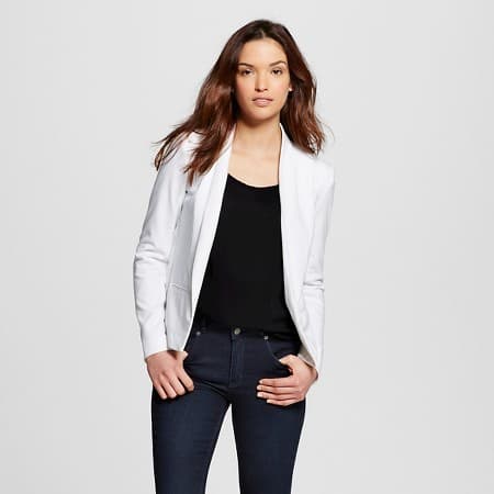 White blazer