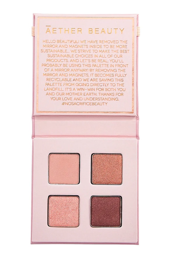 Zero waste eyeshadow by Aether Beauty