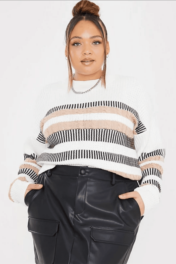 Plus-size A-line skirt from Asos.