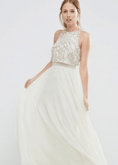 lakme fashion week - look for less - asos embellished maxi dress