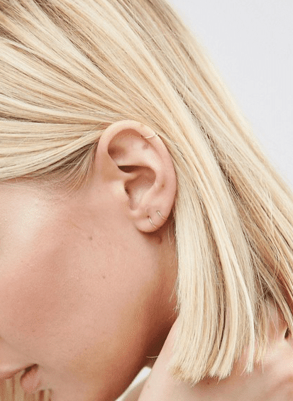 Necklace layering — the pieces to get you started 6 Delicate hoop earrings