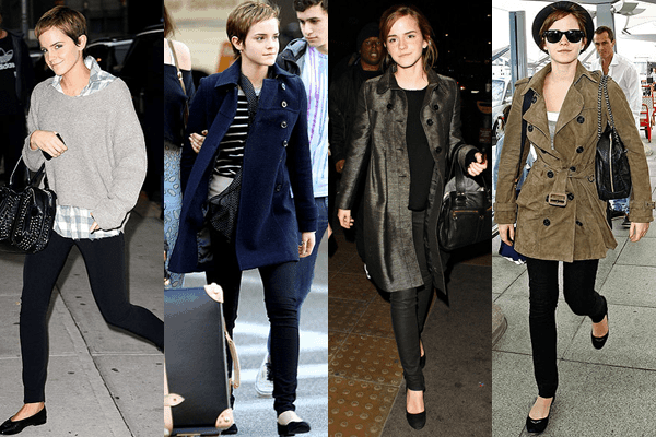 Emma Watson - Skinny Black Pants