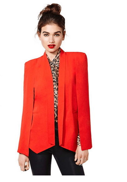 Champagne Taste Cape Blazer available at nastygal.com, $58.00