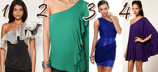 One-shoulder Dresses