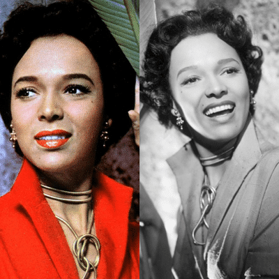 Collage of Dorothy Dandridge