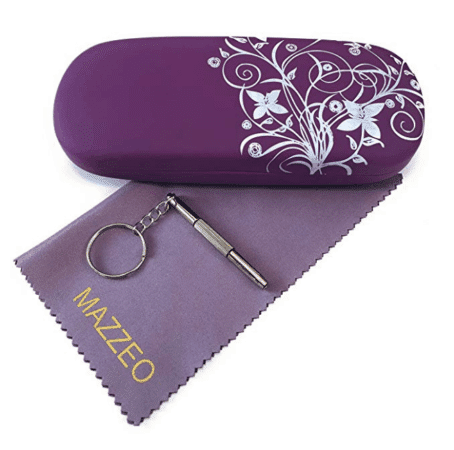 purple eyeglass case